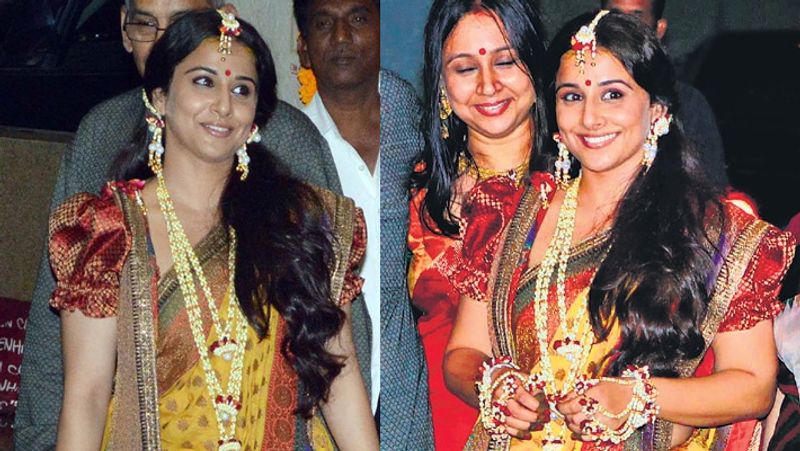 পুরস্কার নেওয়ার জন্য বিদ্যা বালান স্টেজের ঠিক পেছনে দাঁড়িয়ে। পাশে এসে হাজির হয়েছিলেন সিদ্ধার্থ রায় কাপুর। সেই প্রথম দেখা। 