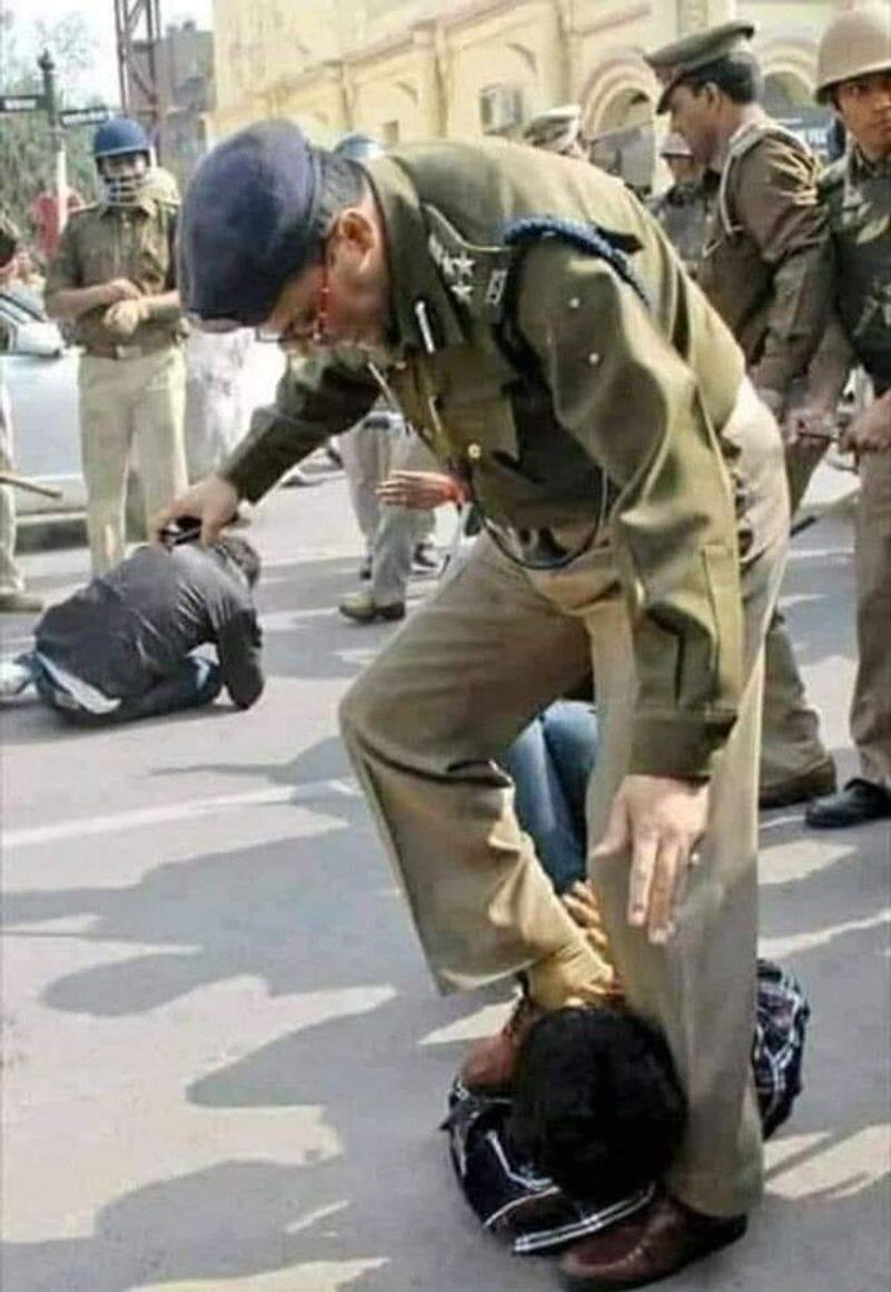 When police try to be army and treat people like enemy soldiers