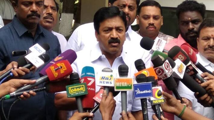 Action is sure to be taken against Sasikala .. Minister CV Shanmugam Action is sure to be taken against Sasikala .. Minister CV Shanmugam