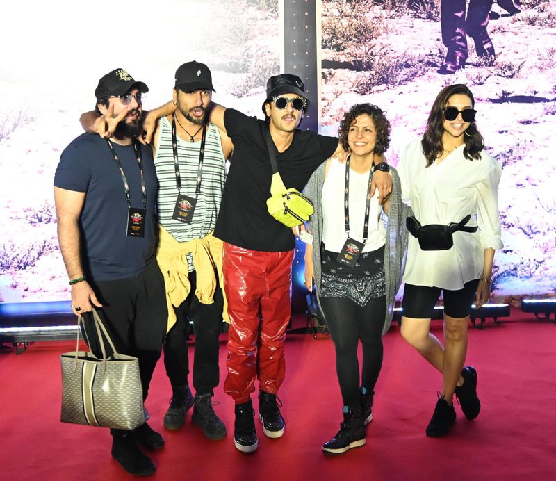 Deepika Padukone and Ranveer Singh