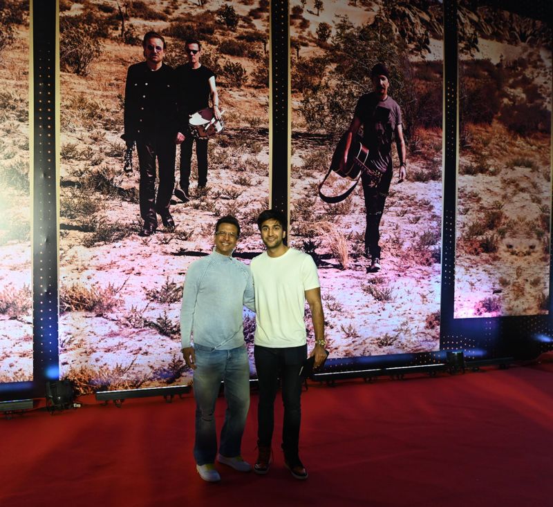 Javed and Mizaan Jaffrey