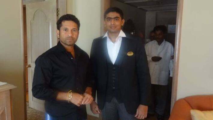 Taj Hotels finds the employee who gives arm guard tips to Sachin Tendulkar Taj Hotels finds the employee who gives arm guard tips to Sachin Tendulkar