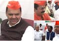 Fadnavis, other BJP MLAs enter Maha Assembly with 'I am Savarkar' caps, protest Rahul Gandhi's remark