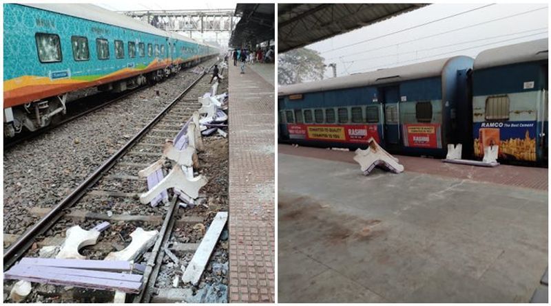 आंदोलनकारियों ने टायर जलाए, नरेंद्र मोदी और अमित शाह के पुतलों को आग लगा दी और नाकाबंदी हटाने के लिए पुलिस के पीछे दौड़ पड़े।