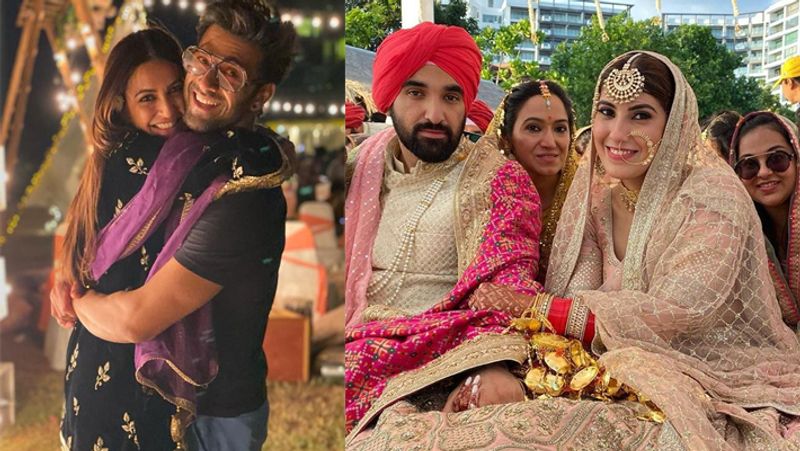 Kriti Kharbanda with boyfriend Pulkit Samrat At A Friend Wedding KPJ