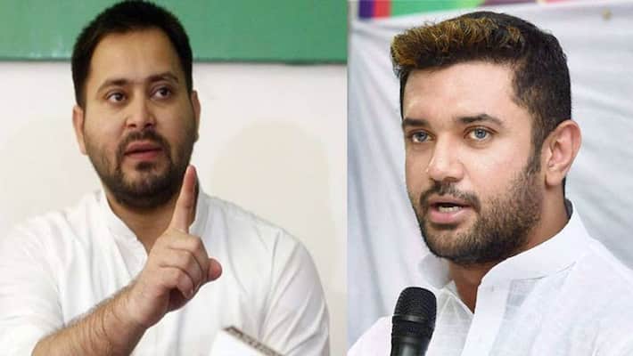 chirag paswan says tejaswi yadav not sloved his family matter kpm chirag paswan says tejaswi yadav not sloved his family matter kpm