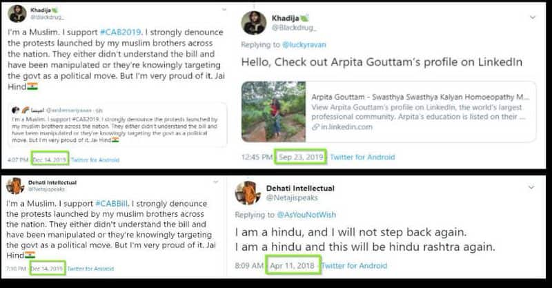 How multiple Twitter handles changed their religion overnight to support CAB