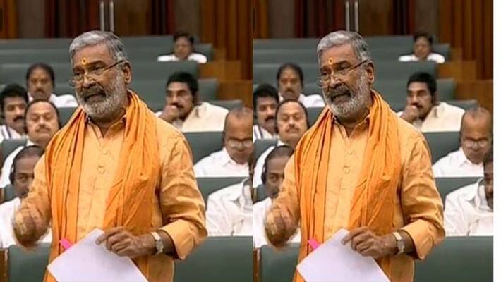 AP Assembly: minister Peddireddy Rama chandra reddy challenges to former cm Chandrababu AP Assembly: minister Peddireddy Rama chandra reddy challenges to former cm Chandrababu
