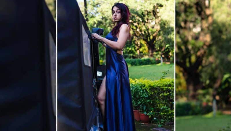Ira took to Instagram to share pictures of herself in a gorgeous violet backless gown with a thigh-high slit. “What a view... @photographybyroozbeh. #whataview #seasonsmumbai #shoot #photooftheday,” she captioned them. In one of the pictures, she is posing against a backdrop of verdant hills and cloudy sky.