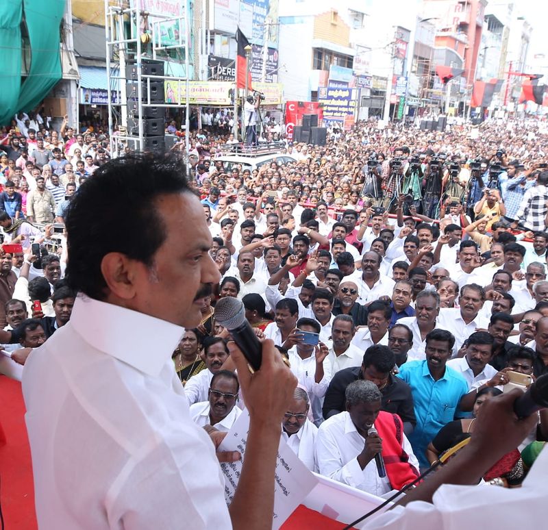 திமுக தலைவருக்கு குவிந்த ஆதரவு