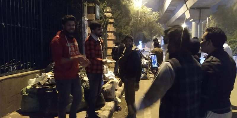 not cleaners jamia students clean up streets after protest kpt
