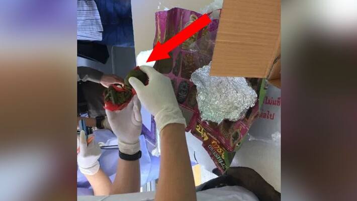 Human fetus found as voodoo doll at Bangkok airport kph Human fetus found as voodoo doll at Bangkok airport kph