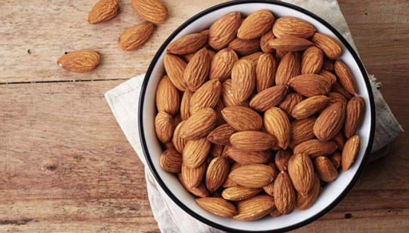 almonds are good for hair and skin
