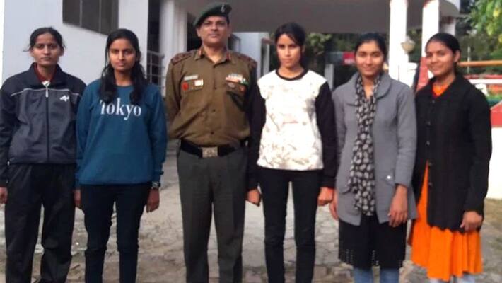 up girls selected for military police in indian army KPU up girls selected for military police in indian army KPU