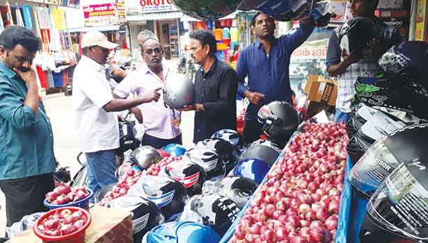 1 kg onion free for 1 helmet 1 kg onion free for 1 helmet