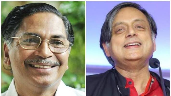 kendra Sahitya Akademi award for Shashi Tharoor and V Madhusoodanan Nair kendra Sahitya Akademi award for Shashi Tharoor and V Madhusoodanan Nair