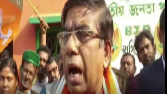 BJP MP Subhas Sarkar uses foul language against State police BJP MP Subhas Sarkar uses foul language against State police