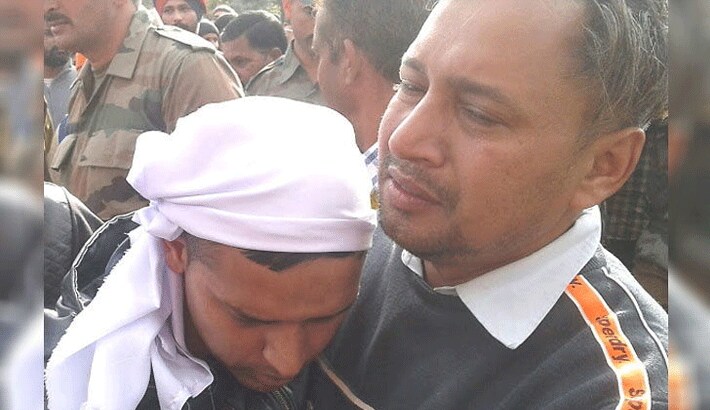 funeral of martyr jawan sukhwinder singh ndian army ceasefire violation in punjab KPR