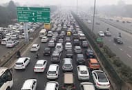 traffic blocked in  Delhi, Gurgaon and Noida are in bad shape