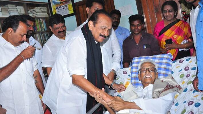 vaiko wrote note of condolence for dmk general sectretary anbazhagan death vaiko wrote note of condolence for dmk general sectretary anbazhagan death