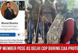 ABVP Member Pose As Delhi Cop During CAA Protest?