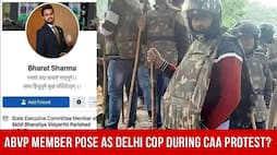 ABVP Member Pose As Delhi Cop During CAA Protest?