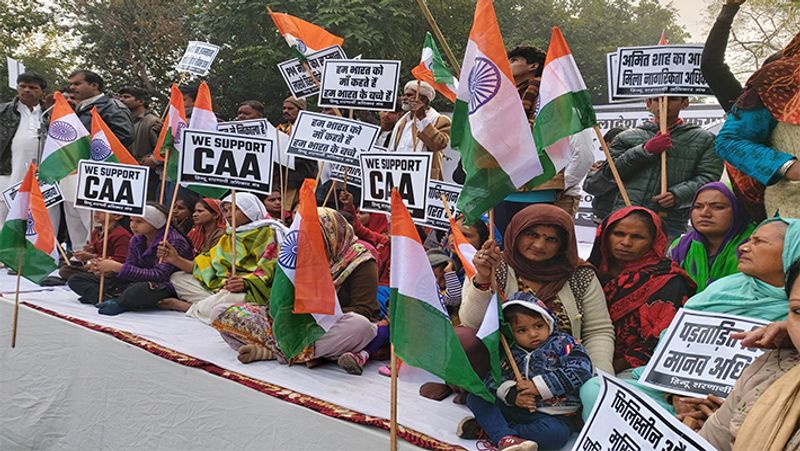 protest against citizenship law, refugees from Pakistan express their gratitude kps