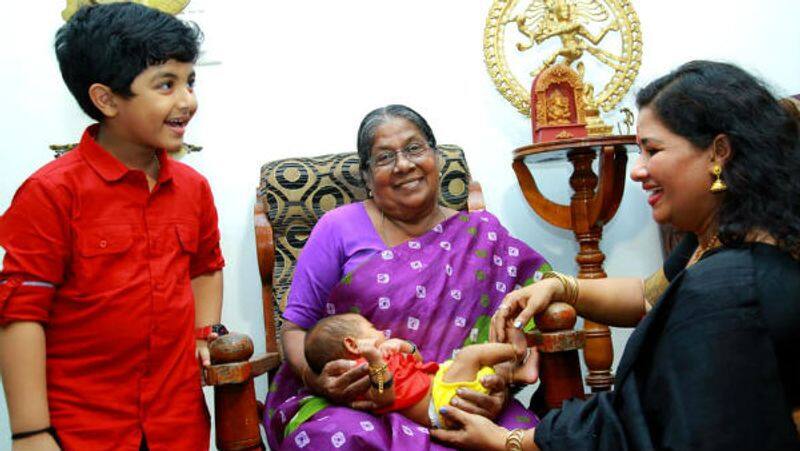 actor adithyan actress ambili devi shares photos of their son
