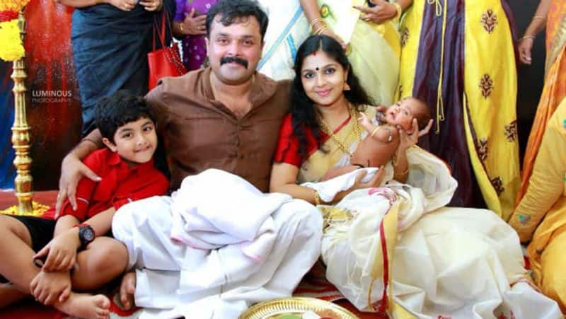 actor adithyan actress ambili devi shares photos of their son