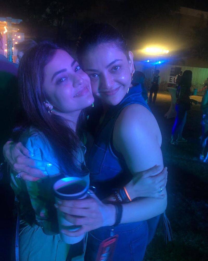 Actress Kajal Agarwal Close With Boy Friend Photo Going Viral In Social Media