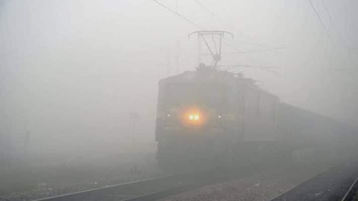 More than 100 trains are running late due to fog Know about your route kpm More than 100 trains are running late due to fog Know about your route kpm