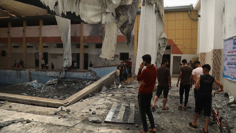 Israel targets Gaza after rocket attack see life of hamas people kpt