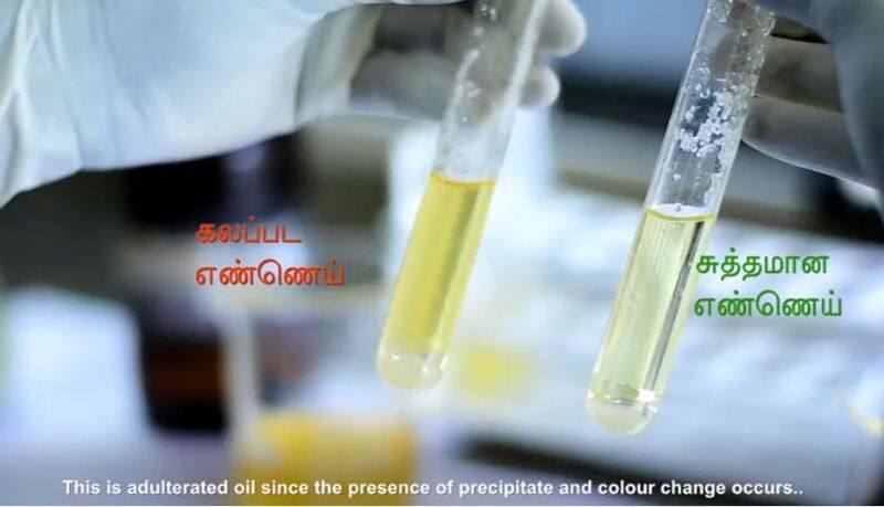 a shocking truth proved that contamination in chekku oil with the evidence