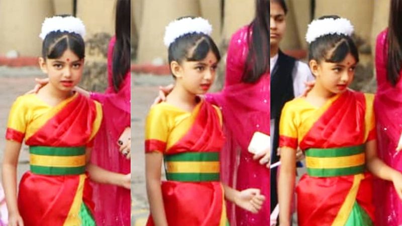 aishwarya rai with daughter aaradhya bachchan at Annual Day of School KPJ