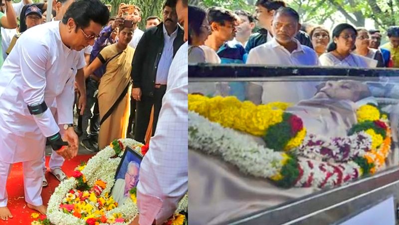 Vetran Actro Shreeram Lagoo Funeral in Pune KPG