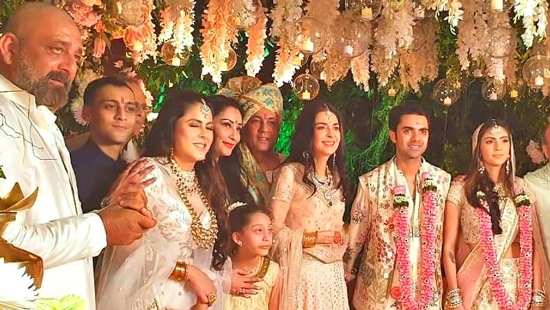 Sanjay Dutt Niece Siya got married to Businessman Aditya KPG