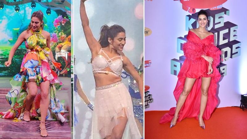 Saif Ali khan Daughter Sara Ali khan kriti senon taapsee pannu in The Kids Choice Awards 2019 PHOTOS KPY