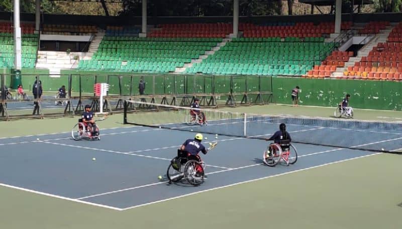 AITA wheelchair tennis camp Bengaluru KSLTA coach Marc Kalkman praises trainees