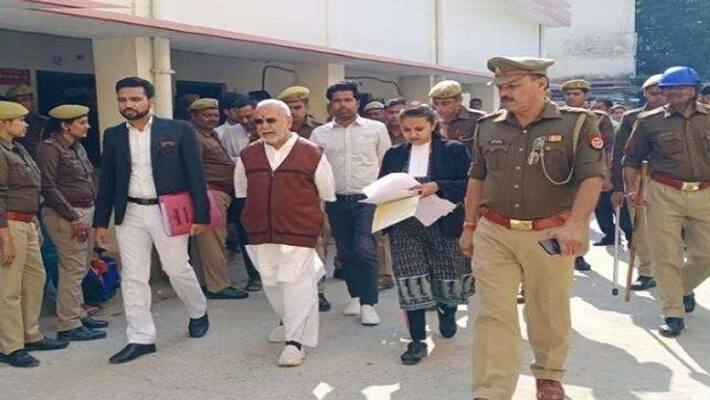 Former Union Minister of State for Home Affairs Chinmayanand presented in court, to be produced in case on January 6 Former Union Minister of State for Home Affairs Chinmayanand presented in court, to be produced in case on January 6