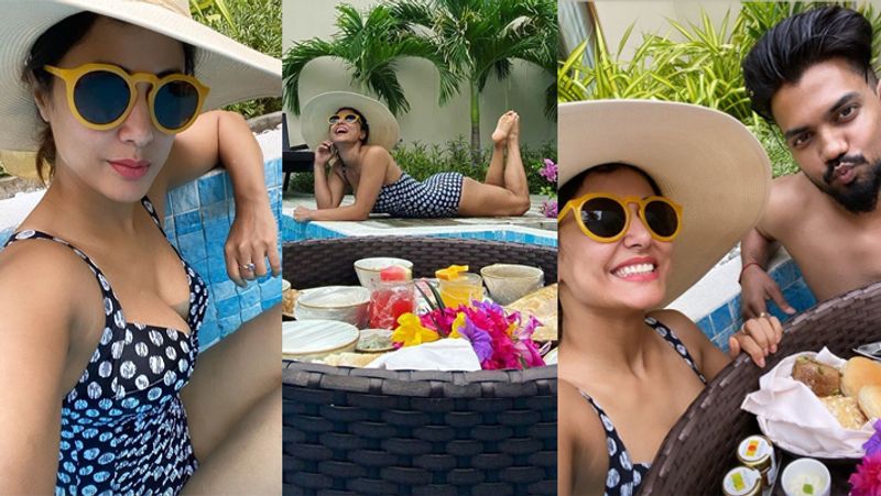 hina khan enjoying vacation with boyfriend at maldives photots viral KPJ