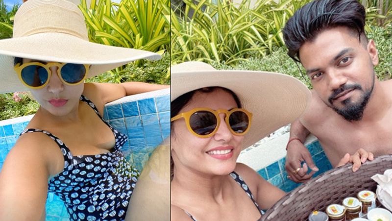 hina khan enjoying vacation with boyfriend at maldives photots viral KPJ