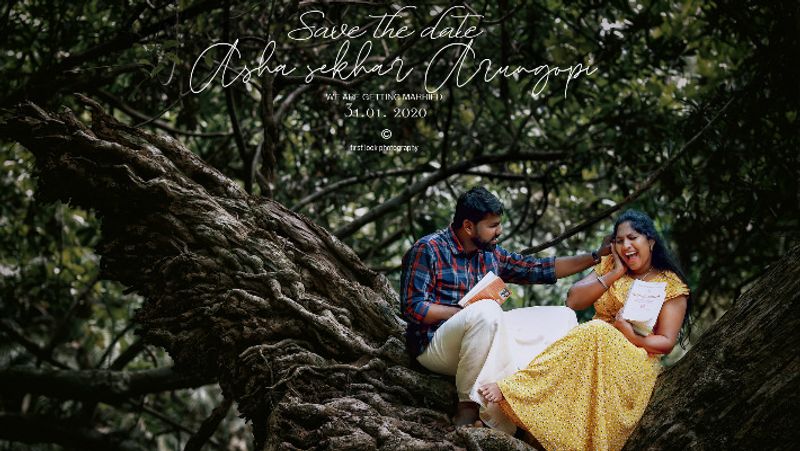 Kerala couple unique pre wedding photoshoot against CAA and NRC KPP