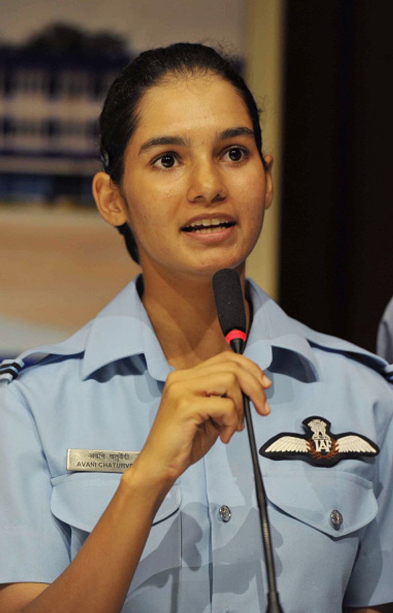 Avani Chaturvedi, flying officer, has created history by becoming the first Indian woman fighter pilot in India to fly the MiG-21 Bison