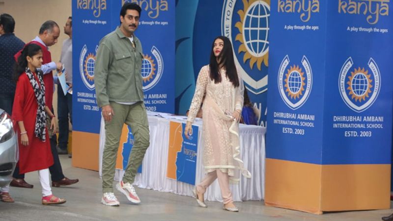 nita ambani with daughter isha at Dhirubhai Ambani International School annual function KPJ