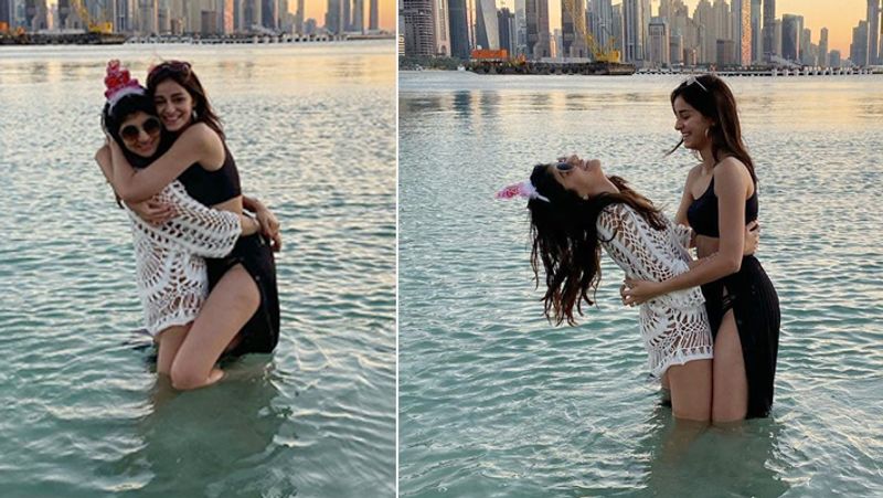 Ananya Pandey celebrated friend Birthday in Dubai see latest Photos KPY