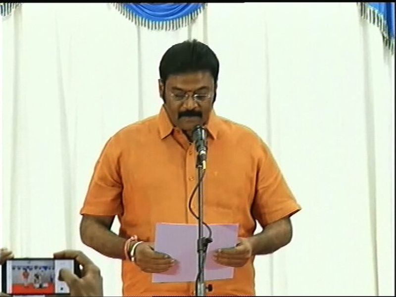 BJP Newly elected 13 MLAs takes oath at Vidhana Soudha Who Won In Karnataka By Poll 2019