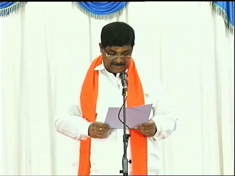BJP Newly elected 13 MLAs takes oath at Vidhana Soudha Who Won In Karnataka By Poll 2019