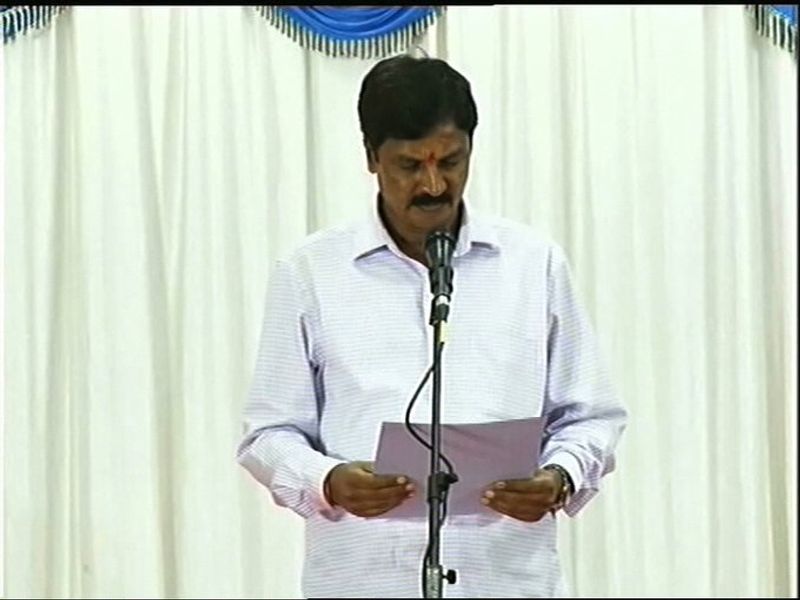 BJP Newly elected 13 MLAs takes oath at Vidhana Soudha Who Won In Karnataka By Poll 2019
