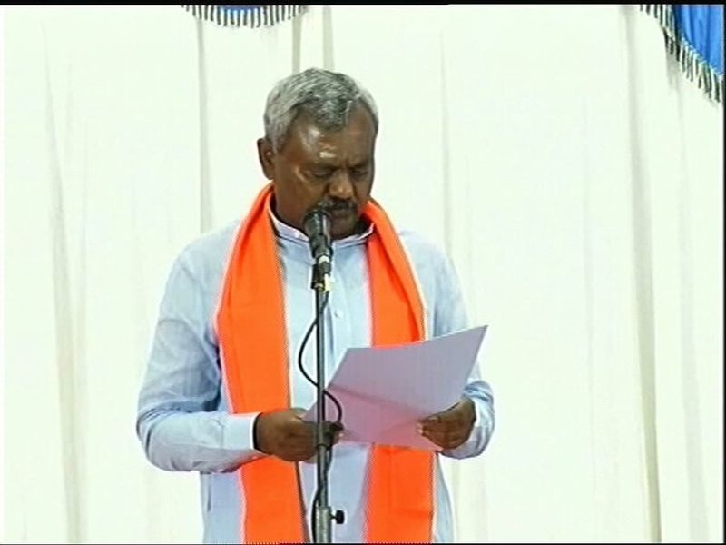 BJP Newly elected 13 MLAs takes oath at Vidhana Soudha Who Won In Karnataka By Poll 2019