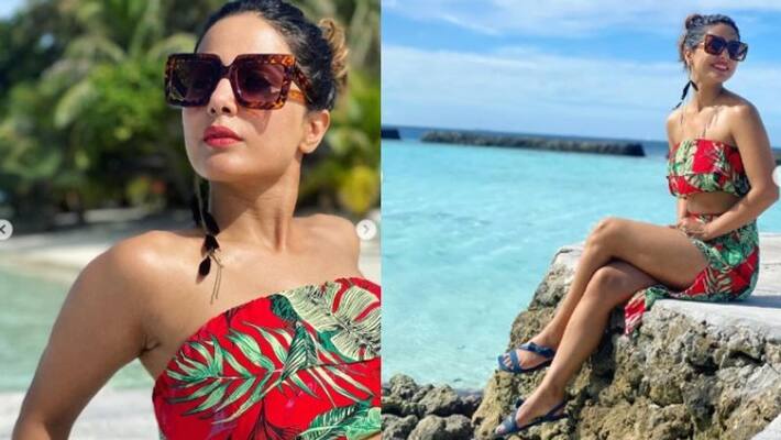 photos of Hina Khan In Maldives photos of Hina Khan In Maldives